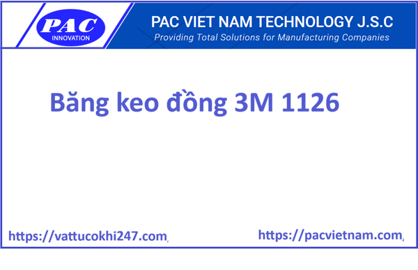 Băng keo đồng 3M 1126