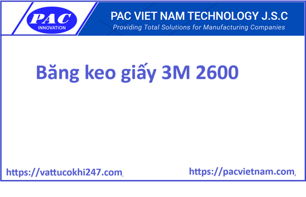 Băng keo giấy 3M 2600