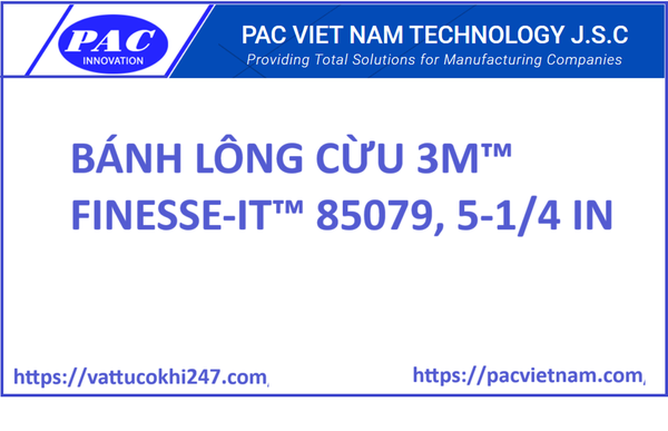 BÁNH LÔNG CỪU 3M™ FINESSE-IT™ 85079, 5-1/4 IN