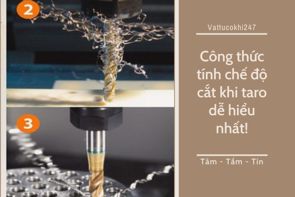 Công thức tính chế độ cắt khi taro dễ hiểu nhất