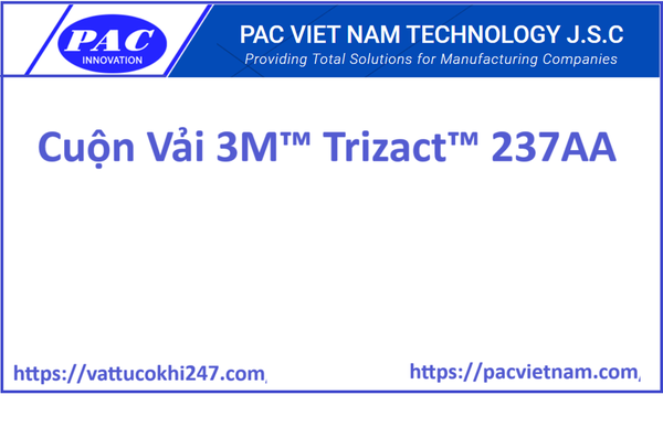 Cuộn Vải 3M™ Trizact™ 237AA, A6X, 26 in x 100 yd, 1 Cuộn/Thùng