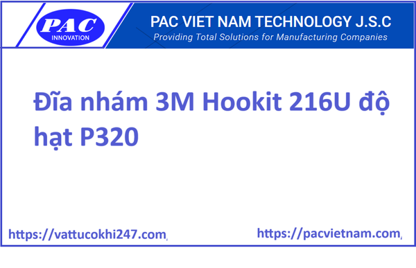 Đĩa nhám 3M Hookit 216U độ hạt P320