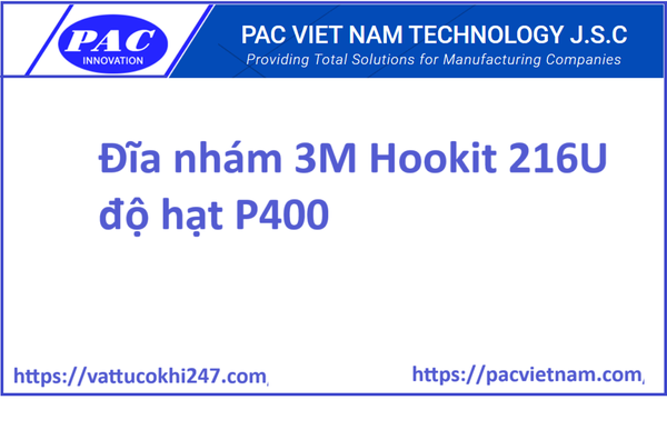 Đĩa nhám 3M Hookit 216U độ hạt P400