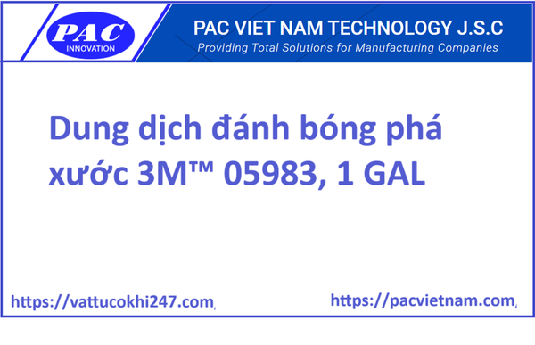 Dung dịch đánh bóng phá xước 3M™ 05983, 1 GAL
