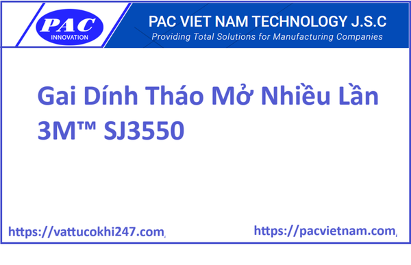 Gai Dính Tháo Mở Nhiều Lần 3M™ SJ3550
