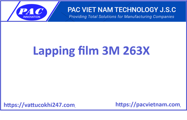 Lapping film 3M 263X