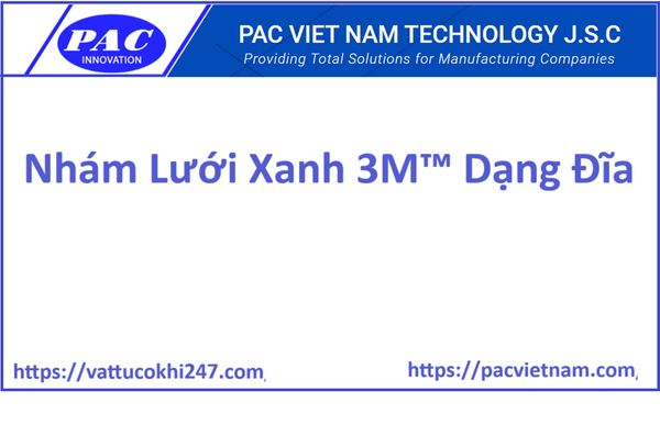 Nhám Lưới Xanh 3M™ Dạng Đĩa