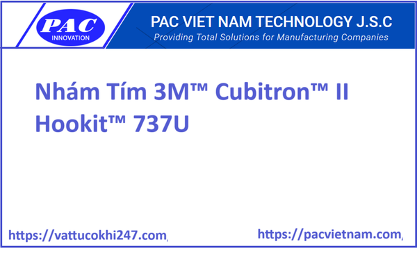 Nhám Tím 3M™ Cubitron™ II Hookit™ 737U