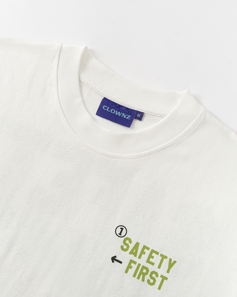 Safety First T-shirt | CLOWNZⓇ STREETWEAR