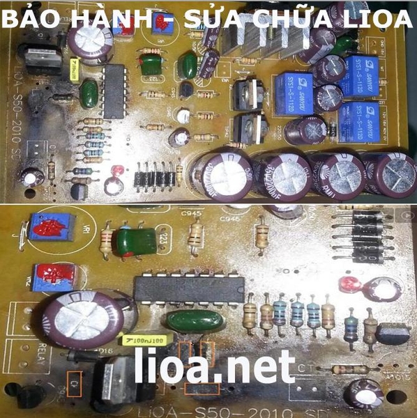 Sửa mạch ổn áp lioa drii-5000