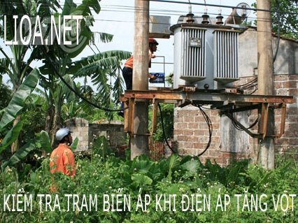 Dùng ổn áp lioa tránh điện áp lưới tăng