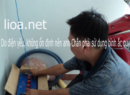 Lioa giúp dân hết khổ vì điện yếu