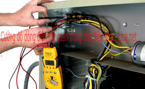 Cường độ dòng điện rất quan trọng cho điều hòa.