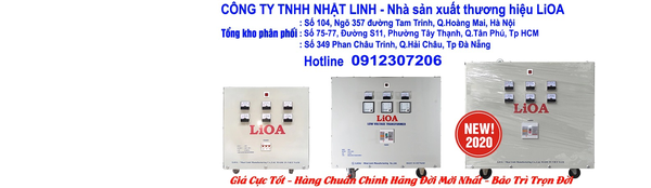 Biến áp Lioa 3 pha công nghiệp giá phân phối cực tốt