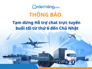 Thông báo tạm dừng Hỗ trợ chat trực tuyến buổi tối từ thứ 6 đến Chủ Nhật