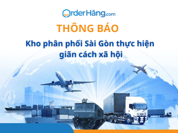 Thông báo kho phân phối Sài Gòn thực hiện giãn cách xã hội