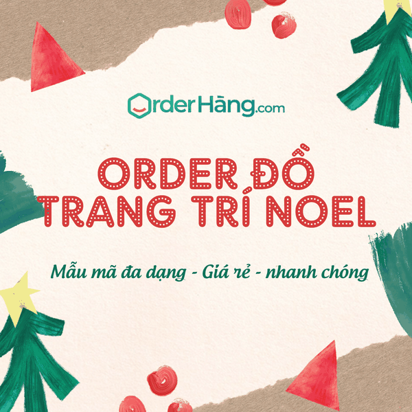 CHUYÊN ORDER ĐỒ TRANG TRÍ NOEL GIÁ RẺ