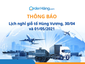 Thông Báo lịch nghỉ giỗ tổ Hùng Vương, 30/04 và 01/05/2021