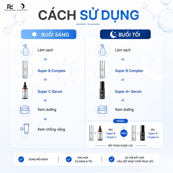 ASAP SUPER B COMPLEX: Tinh Chất Phục Hồi & Tái Sinh Làn Da Khỏe Mạnh Rạng Rỡ