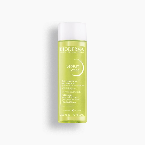 BIODERMA SÉBIUM LOTION: Giải Pháp Cân Bằng Độ Ẩm Và Kiểm Soát Dầu 8 Giờ
