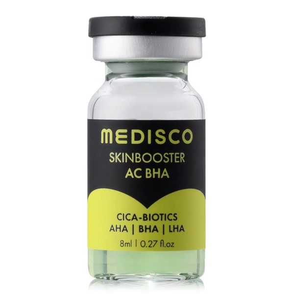 Medisco SkinBooster AC BHA (10 x 8ml) – Tinh Chất Hỗ Trợ Giảm Mụn, Kiểm Soát Bã Nhờn Và Làm Dịu Da