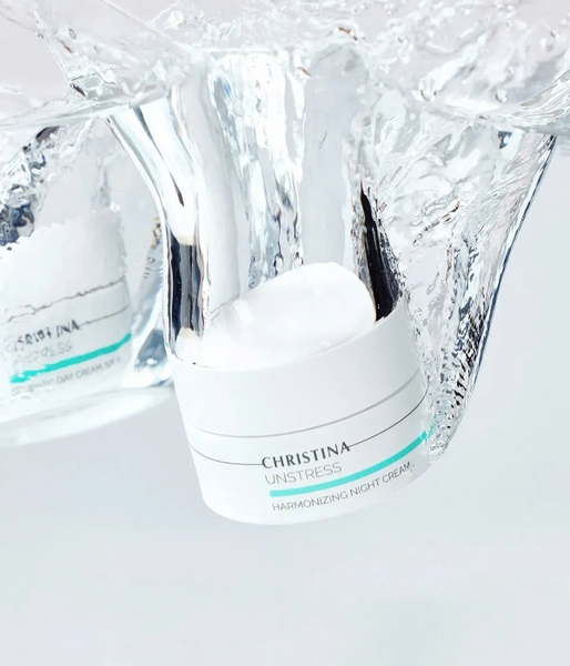 Christina Unstress Harmonizing Night Cream 50ml – Kem dưỡng đêm làm dịu và tái tạo da nhạy cảm