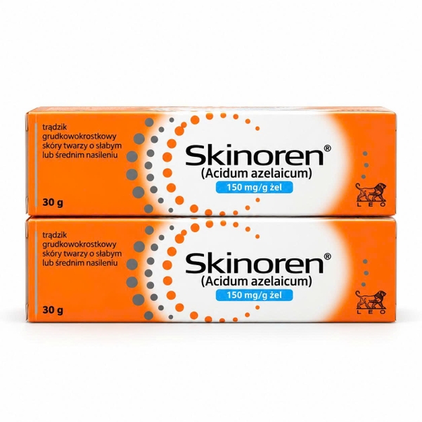 SKINOREN GEL 15% AZELAIC ACID 30G: GEL HỖ TRỢ ĐIỀU TRỊ MỤN, GIẢM BÍT TẮC VÀ CẢI THIỆN THÂM SAU MỤN