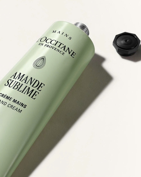 L’OCCITANE ALMOND HAND CREAM 150ML: KEM DƯỠNG TAY HẠNH NHÂN CẤP ẨM 24 GIỜ, LÀM MỀM VÀ MỊN DA