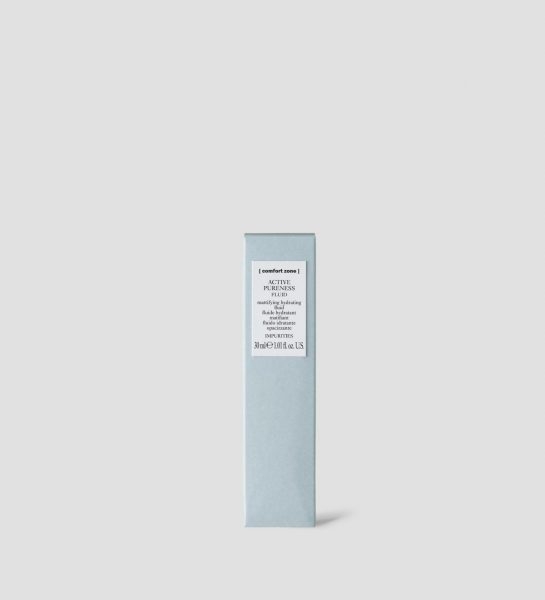 COMFORT ZONE ACTIVE PURENESS FLUID: Kem Dưỡng Ẩm Kiềm Dầu, Dưỡng Sáng Da Khỏe Mạnh
