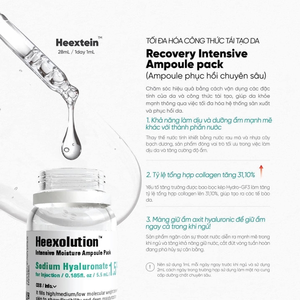 HEEXTEIN / Time Control Ampoule Solution