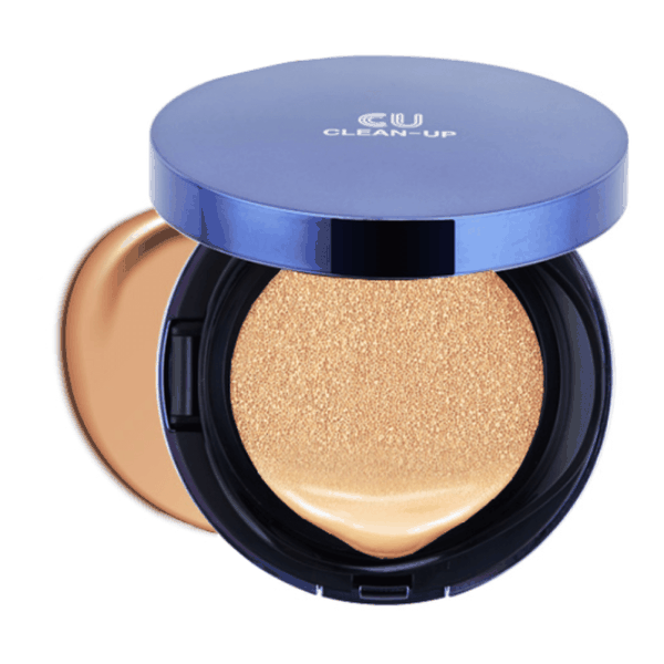 CUSKIN CLEAN-UP SKINFIT CUSHION PACT SPF 50+ PA+++ 15 G + 15 G / PHẤN NƯỚC LÀN DA HOÀN HẢO KHÔNG TÌ VẾT 