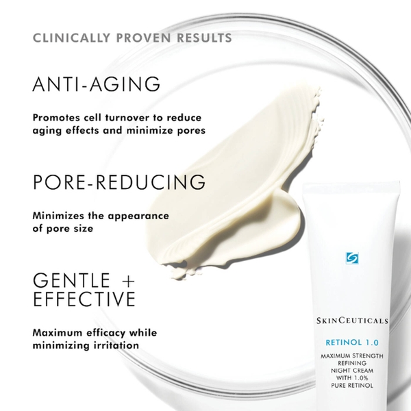 SKINCEUTICALS RETINOL 1.0: Tinh Chất Retinol Chuyên Sâu – Tái Tạo & Cải Thiện Dấu Hiệu Lão Hóa