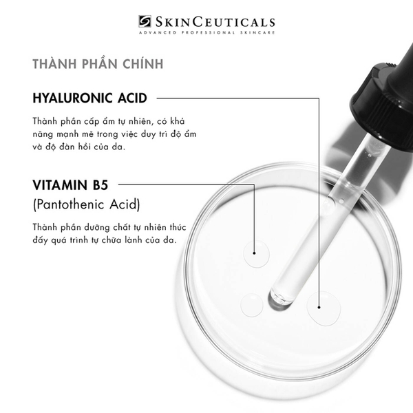 SKINCEUTICALS HYDRATING B5: Tinh Chất Dưỡng Ẩm Chuyên Sâu, Phục Hồi Làn Da Sáng Mịn