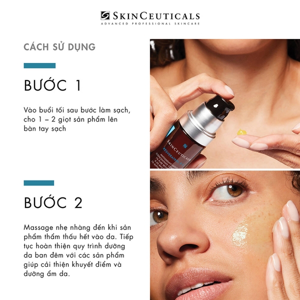 SKINCEUTICALS RESVERATROL B E: Tinh Chất Chống Oxy Hóa Ban Đêm – Tái Tạo & Phục Hồi Làn Da