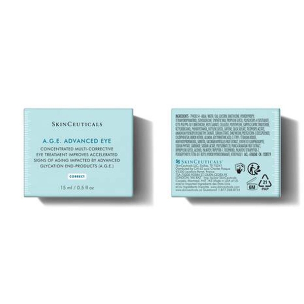 SKINCEUTICALS A.G.E. EYE COMPLEX / KEM DƯỠNG VÙNG MẮT LÀM GIẢM DẤU CHÂN CHIM VÀ LÀM MỜ NẾP NHĂN