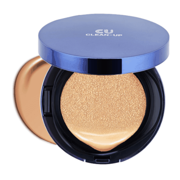 CUSKIN CLEAN-UP SKINFIT CUSHION PACT SPF 50+ PA+++ 15 G + 15 G / PHẤN NƯỚC LÀN DA HOÀN HẢO KHÔNG TÌ VẾT 