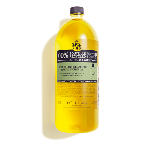 L’OCCITANE ECO RECHARGE HUILE DE DOUCHE AMANDE / DẦU TẮM HẠNH NHÂN