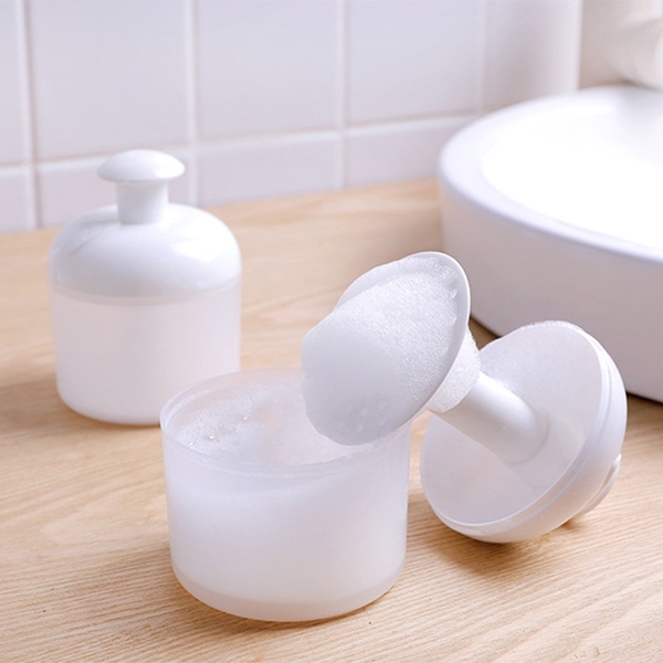 Cốc Đựng Sữa Rửa Mặt Tạo Bọt Thiết Kế Nhỏ Gọn Đa Năng Cao Cấp Dành Cho Phòng Tắm / Du Lịch