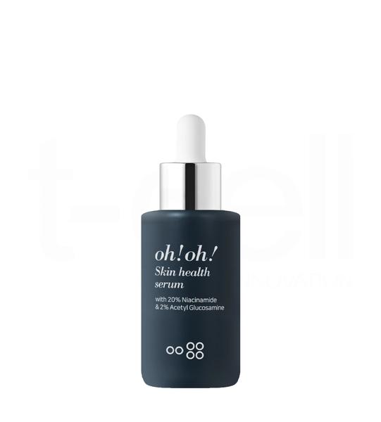 OH!OH! SKIN HEALTH SERUM (with 20% Niacinamide & 2% Acetyl Glucosamine) : Tinh Chất Kiểm Soát Bã Nhờn & Dưỡng Sáng, Mờ Thâm Mạnh Mẽ