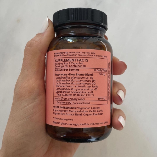 KUMA GLOW BIOME / VIÊN UỐNG CÂN BẰNG HỆ VI SINH, HỖ TRỢ ĐIỀU TRỊ MỤN  