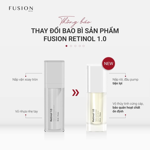 FUSION RETINOL 1.0: "Giải Pháp Toàn Diện" Cho Làn Da Dầu Mụn & Nhạy Cảm