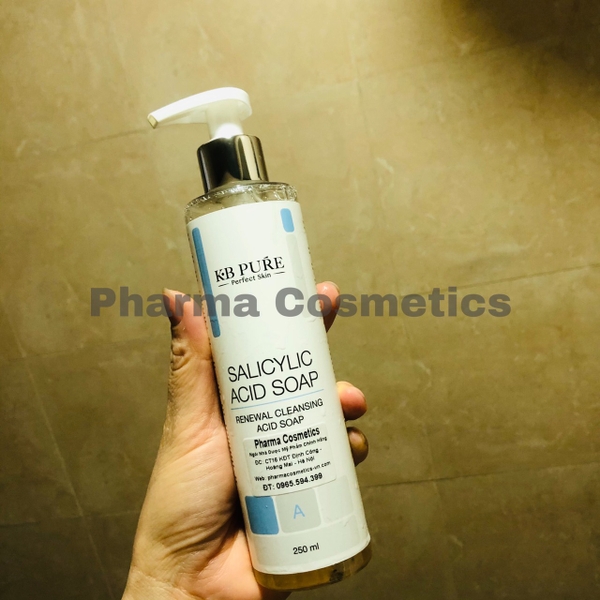 KB PURE SALICYLIC SOAP GEL: TẨY TẾ BÀO CHẾT BHA DẠNG RỬA TRÔI