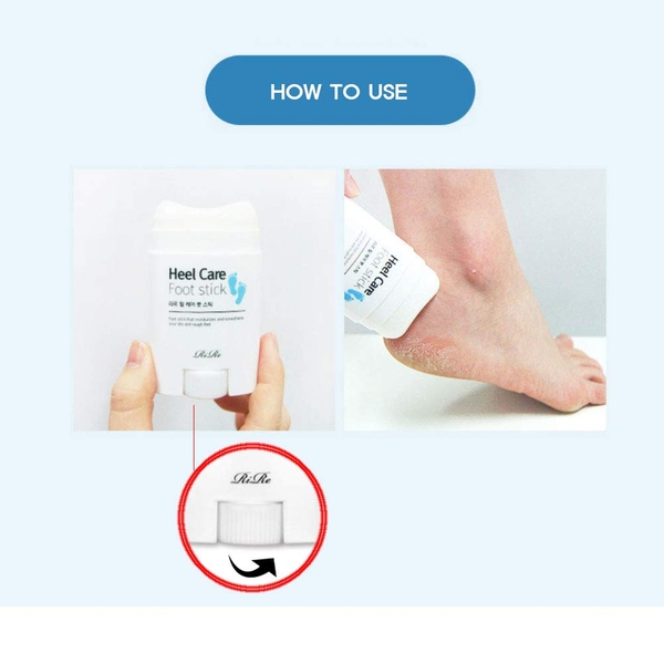 HEEL CARE FOOT STICK / THANH LĂN DẠNG THỎI CHĂM SÓC GÓT CHÂN, GIÚP LÀM MỀM VÀ GIẢM NỨT NẺ GÓT CHÂN