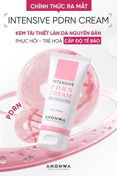 Ahohwa Intensive PDRN Cream – Kem Phục Hồi  Tái Thiết Làn Da Nguyên Bản Cấp Độ Tế Bào
