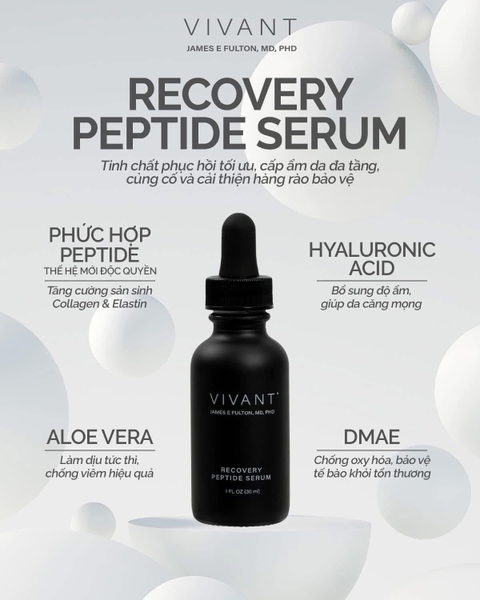 Vivant Recovery Peptide Serum – Tinh Chất Phục Hồi & Săn Chắc Da Chuyên Sâu