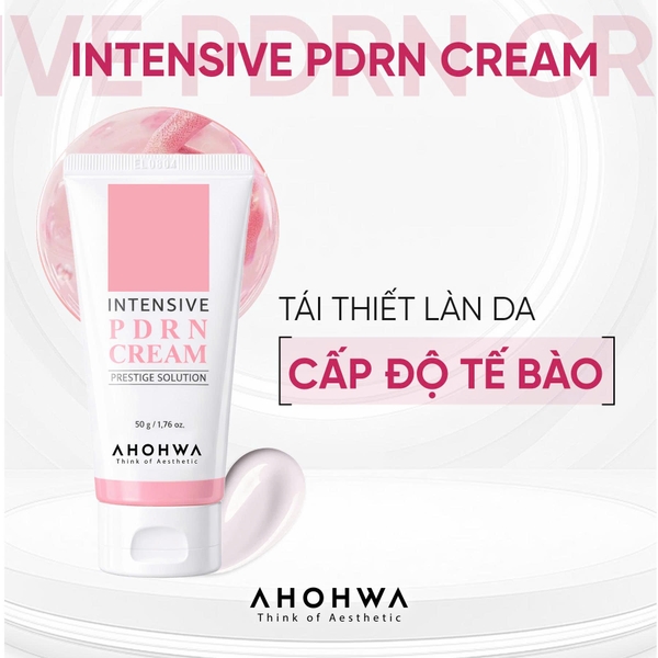 Ahohwa Intensive PDRN Cream – Kem Phục Hồi  Tái Thiết Làn Da Nguyên Bản Cấp Độ Tế Bào