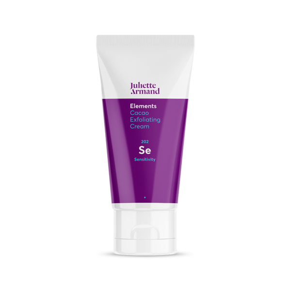 JULIETTE ARMAND ELEMENTS CACAO EXFOLIATING CREAM: Tẩy Tế Bào Chết Hạt Cacao & Hạnh Nhân Cho Da Mịn Màng, Tươi Sáng