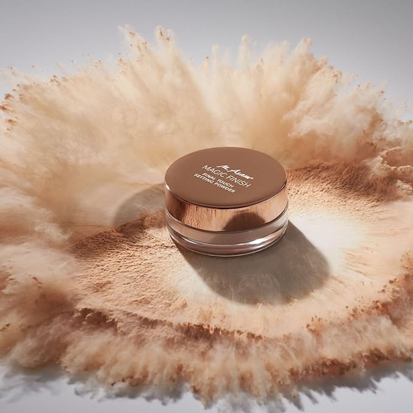 M. ASAM® MAGIC FINISH SETTING POWDER FINAL TOUCH BARE SKIN 15G / PHẤN BỘT TRONG SUỐT KIỀM DẦU 
