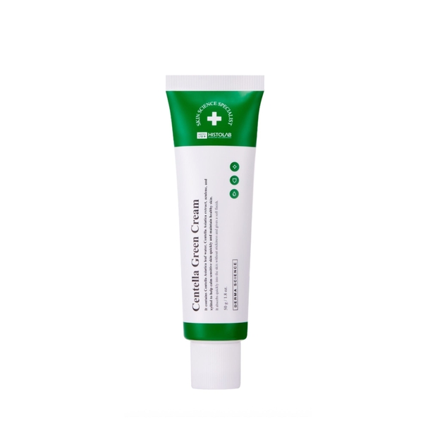 Histolab CENTELLA GREEN CREAM – Kem Dưỡng ẨM Dịu Nhẹ, Hỗ Trợ Chăm Sóc Và Nuôi Dưỡng Làn Da Mịn Màng