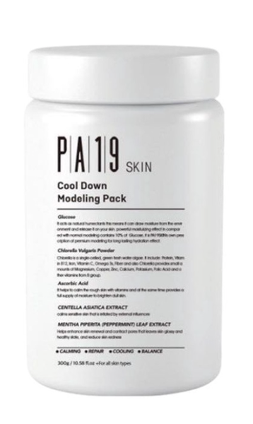 PA19 SKIN COOL DOWN MODELING PACK VITAMIN C 300G/ MẶT NẠ PHỤC HỒI PA19 SKIN COOL DOWN MODELING PACK VITAMIN C 300G